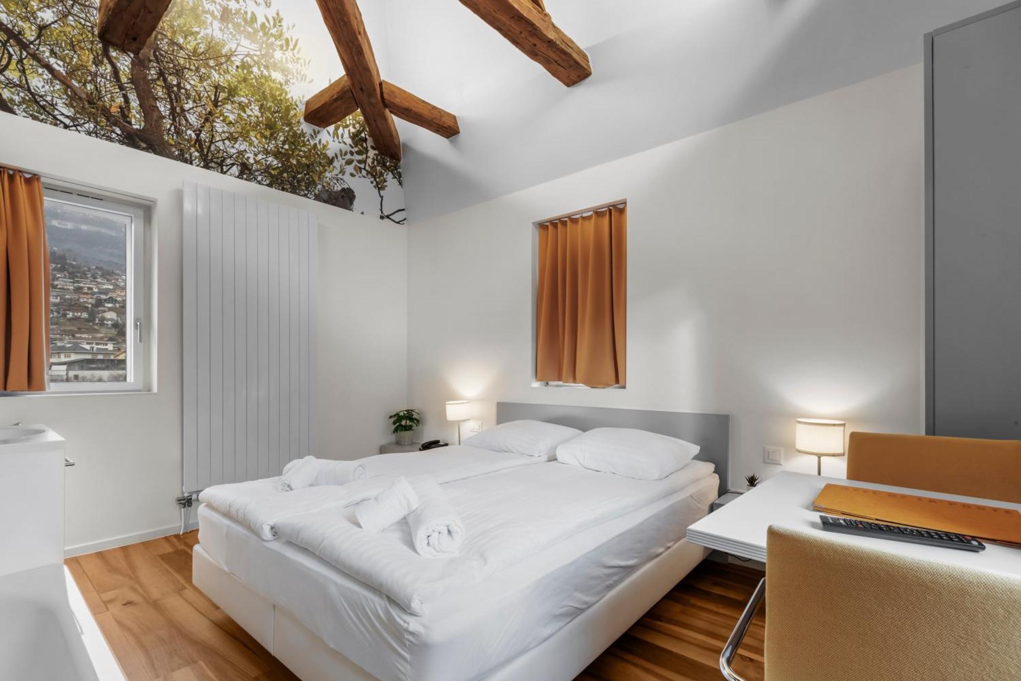 Hotel De La Poste Sierre Eksteriør billede