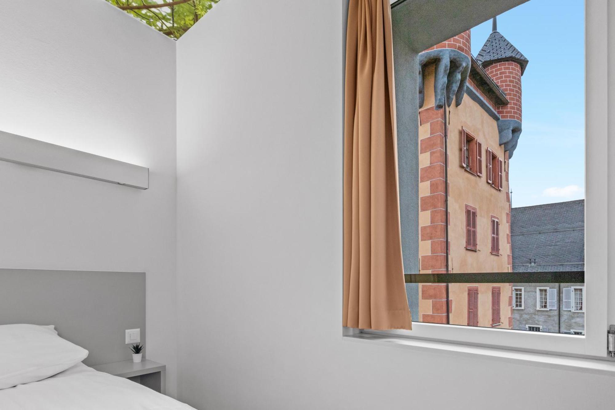 Hotel De La Poste Sierre Eksteriør billede