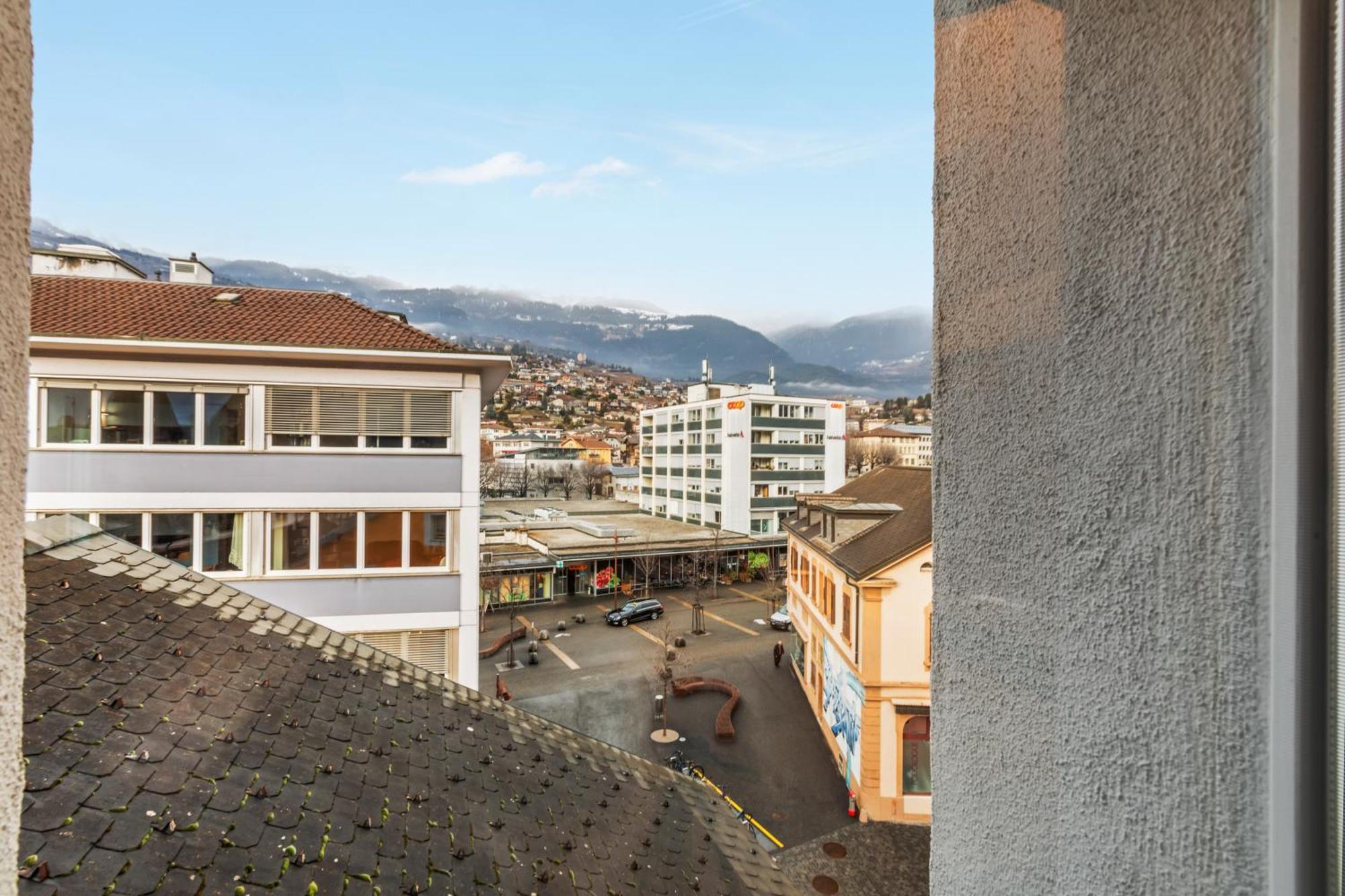 Hotel De La Poste Sierre Eksteriør billede