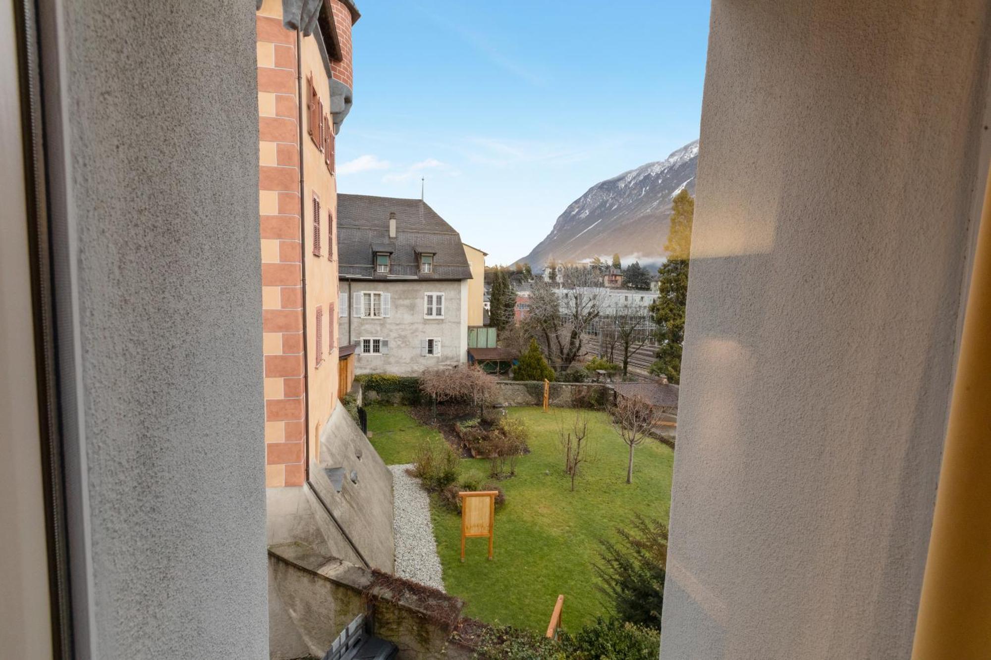 Hotel De La Poste Sierre Eksteriør billede